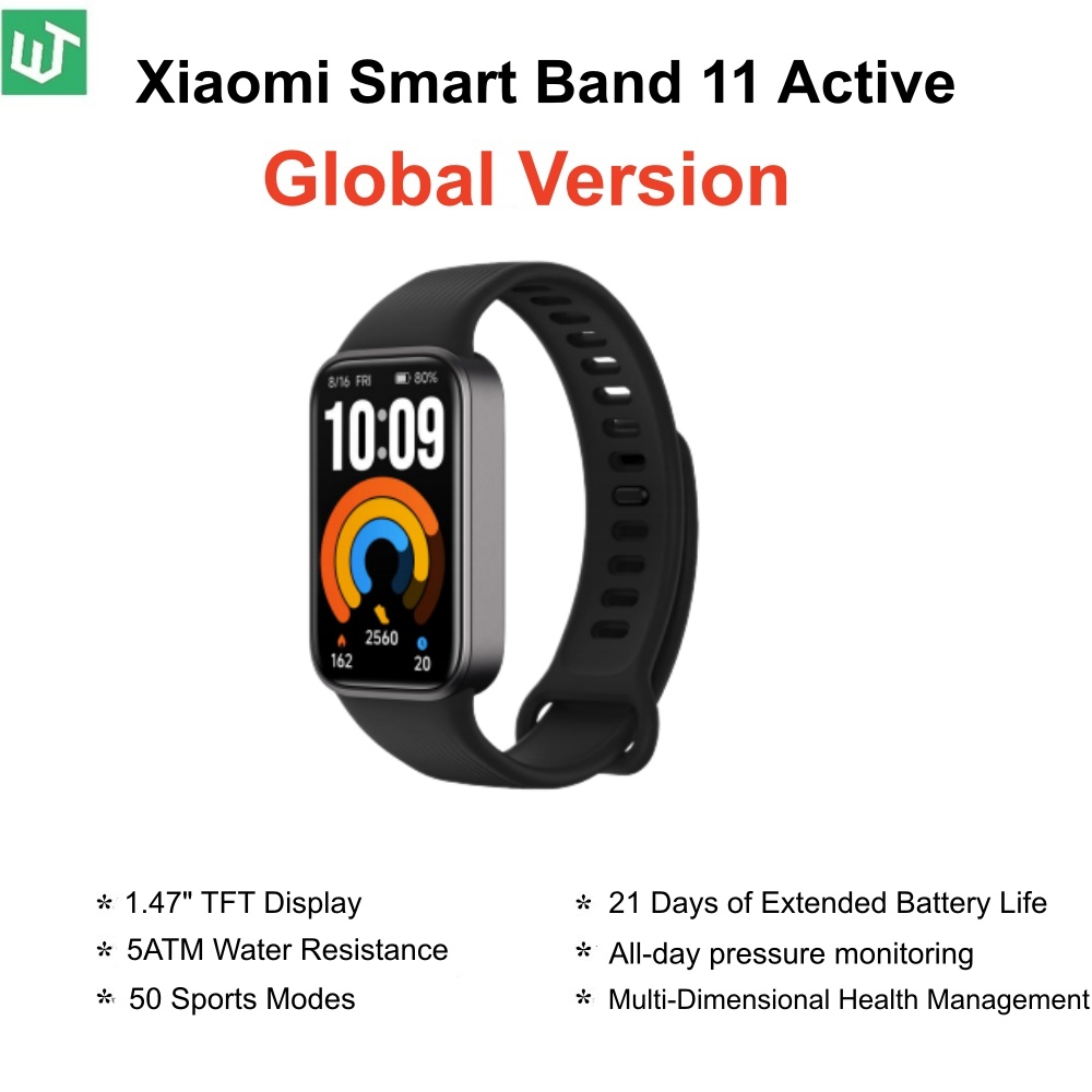 Health Wellness Bracelet - Xiaomi Smart Band 11 Active Global