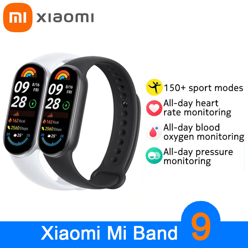 Xiaomi Mi Band 9 AMOLED Screen - Health Wellness Bracelet ulasan dan harga