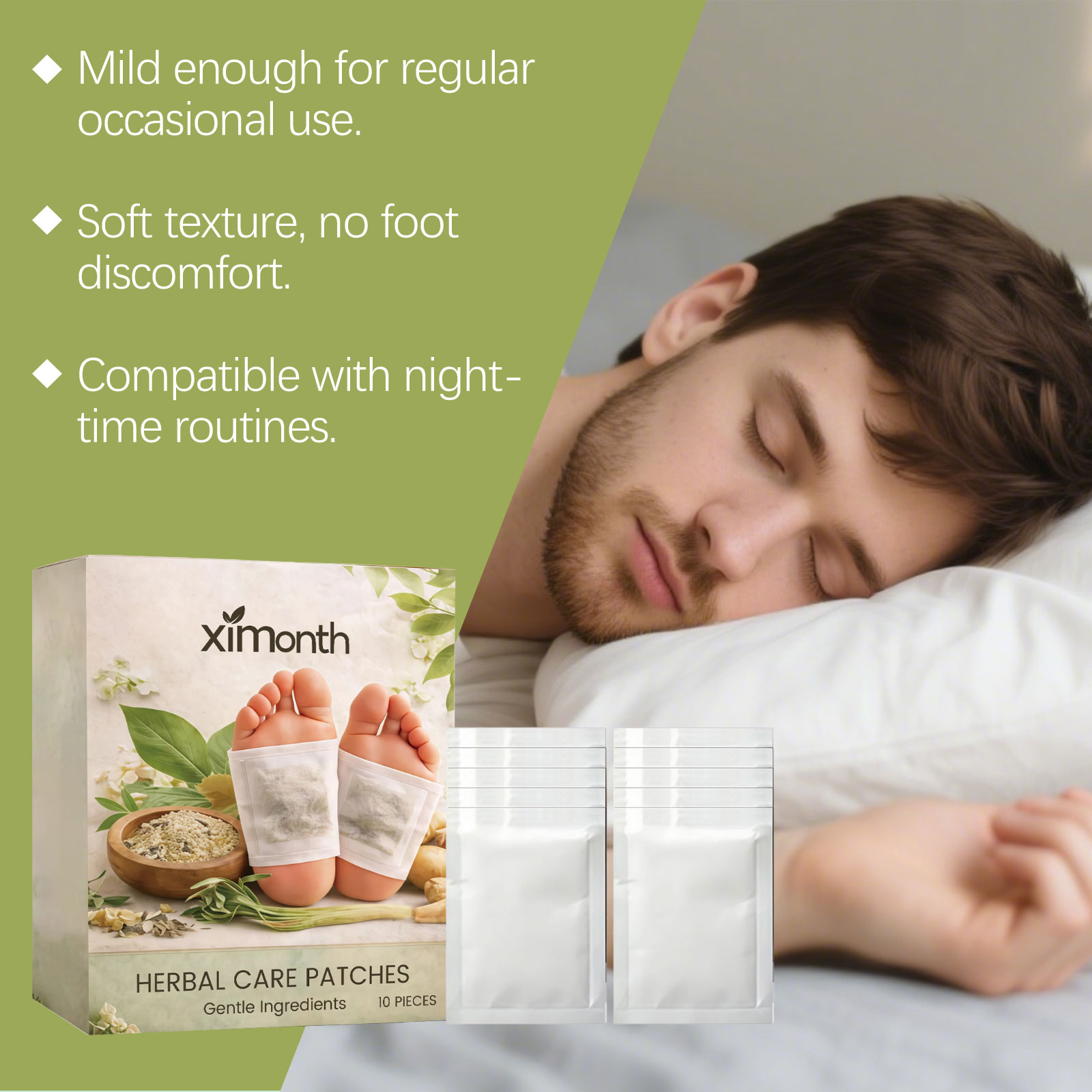 Natural Herbal Detox Foot Patc - Detox Foot Patch ulasan dan harga