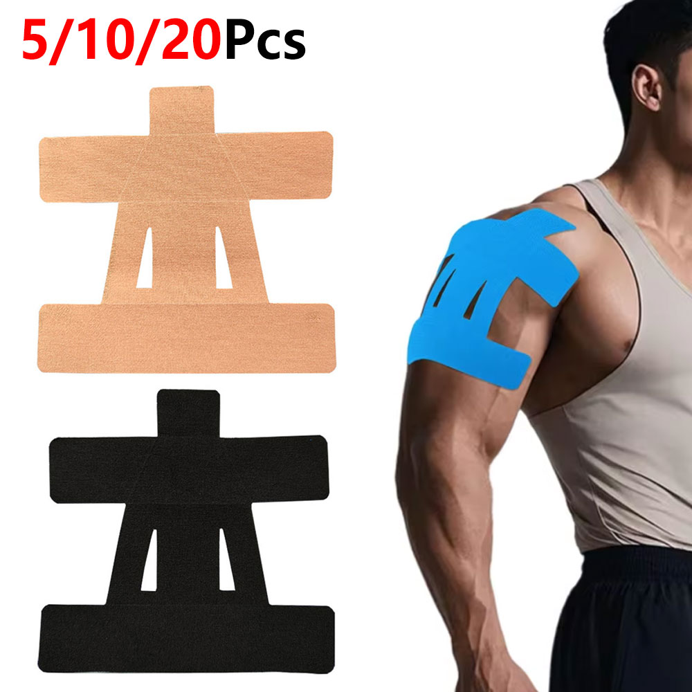 5/10/20Pcs Precut Shoulder Kin - Sports Taping Precut ulasan dan harga