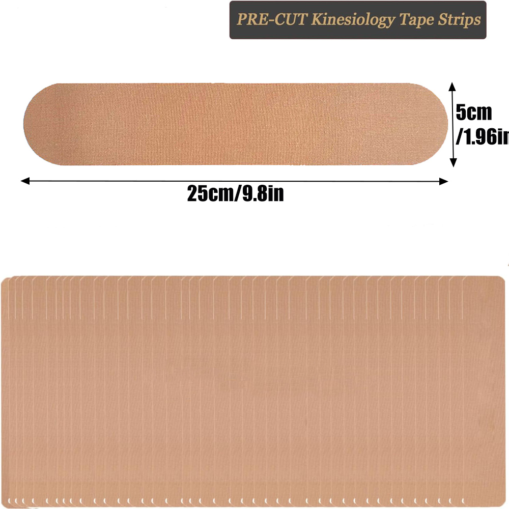 10 PCS Precut Kinesiology Tape - Sports Taping Precut ulasan dan harga
