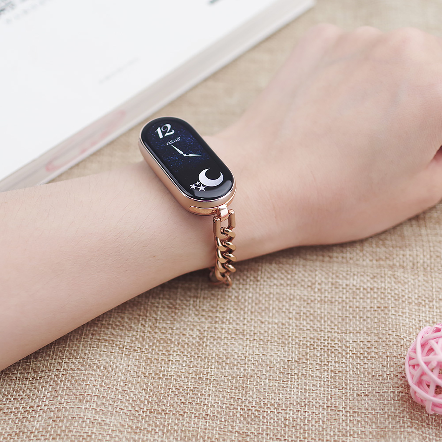 For Mi band 11 Strap Chain Wri - Health Wellness Bracelet ulasan dan harga
