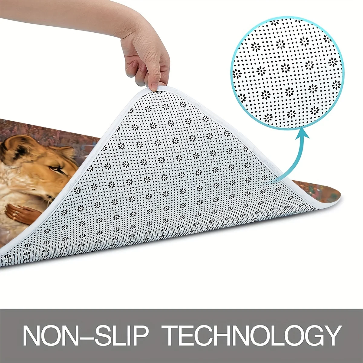 Regal Royal Lion and Queen Maj - Bamboo Bath Mat ulasan dan harga