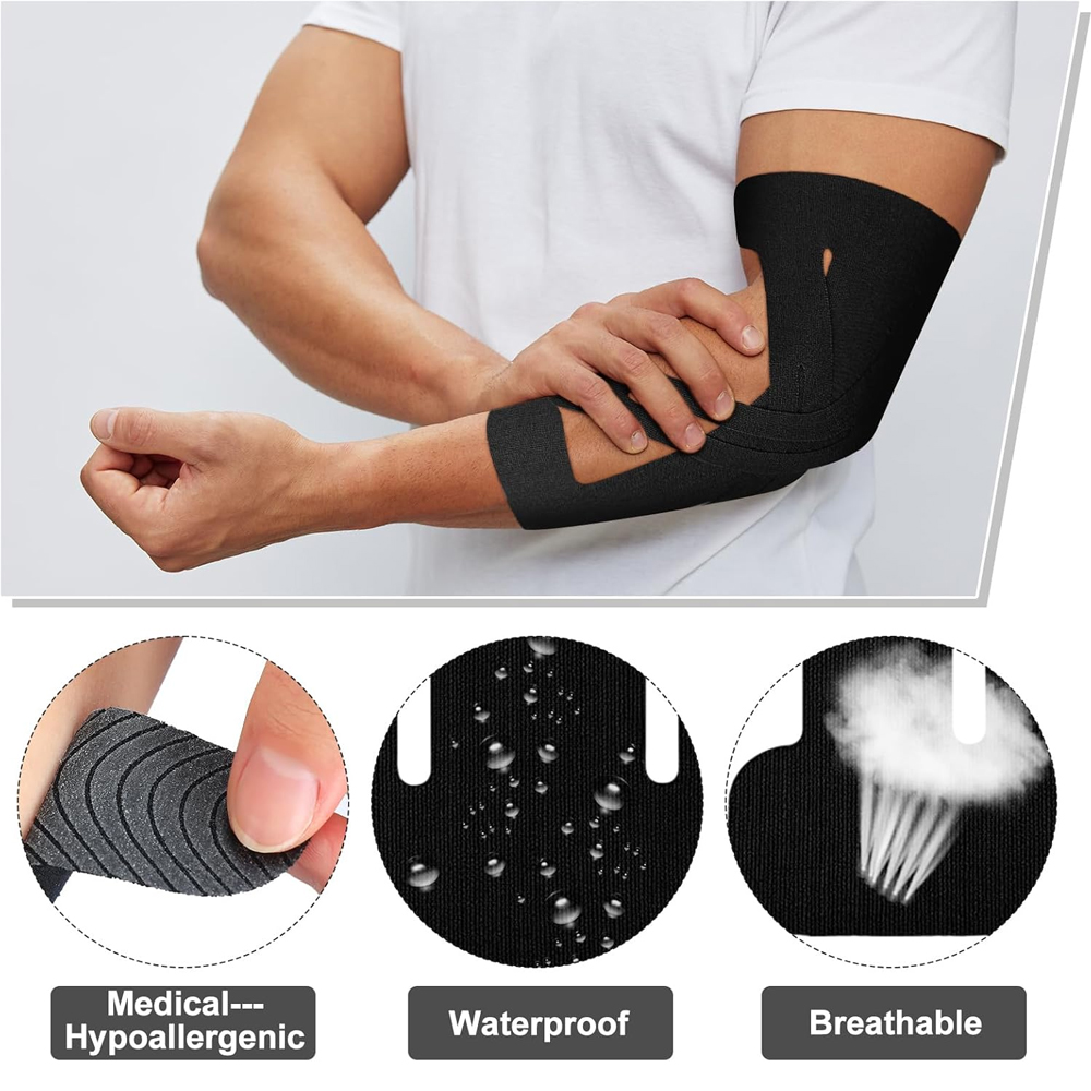 5PCS Precut Kinesiology Tape f - Sports Taping Precut ulasan dan harga